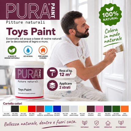SMALTO ECOLOGICO TOYS PAINT
