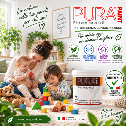 PURA PAINT Pitture naturali senza contaminazione